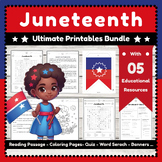 The Complete Juneteenth Printables Bundle : Engaging and E