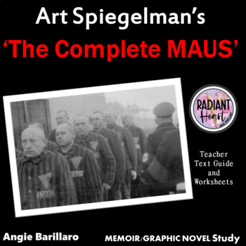 Preview of MAUS The Complete MAUS Spiegelman Text Guide & Worksheets DISTANCE LEARNING