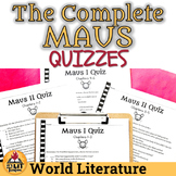 The Complete Maus by Art Spiegelman Quizzes | Printable, D