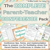 The Complete Parent Teacher Conference Pack for Grades K-6