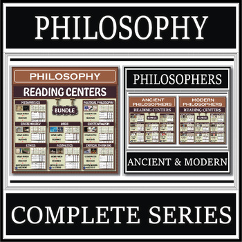 Preview of The Complete Philosophy Series: Reading Comprehension Bundle