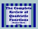 Quadratic Equations graphing and solving Math Centers