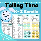 The Complete K-2 Telling Time Jumpstart Bundle!