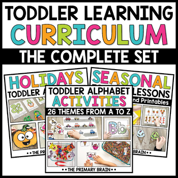 Preview of The Complete Toddler Learning Curriculum | Preschool Activities & Lesson Plans
