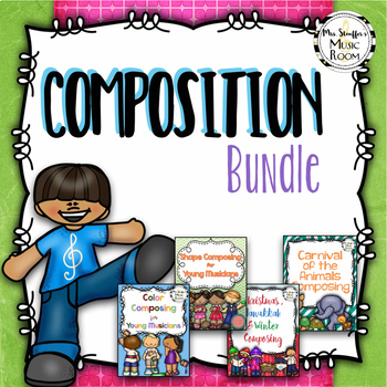 Preview of The Composing Bundle - Composition Activities for Elementary Music