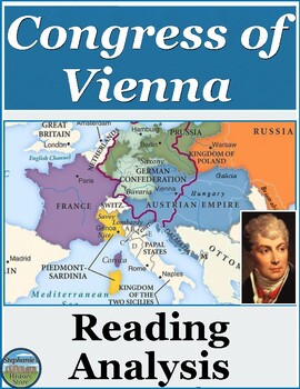 Preview of The Congress of Vienna Reading Analysis