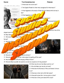 Preview of The Conspirator Movie Guide & Key