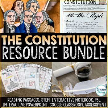 Preview of The Constitution Activities Bundle | US Constitution Constitutional Convention