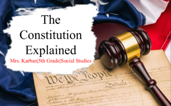 Preview of The Constitution Explained 