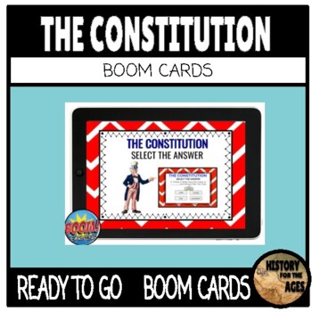 Preview of The Constitution: Foundation of Our Country: BOOM CARDS
