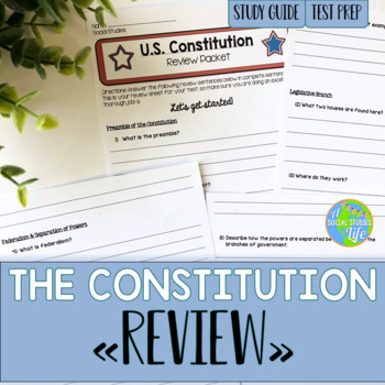 Preview of The Constitution Review