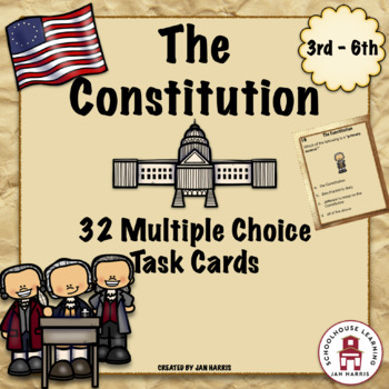 Preview of The Constitution Task Cards