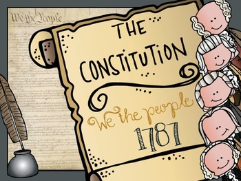 Preview of The Constitution, The Bill of Rights, and Responsibilities