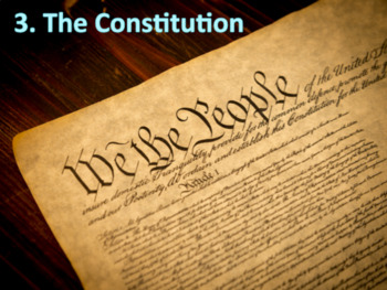 Preview of The Constitution (U.S. Government) Bundle with Video