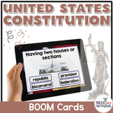 US Constitution Vocabulary Digital Boom Cards™
