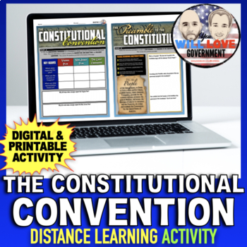 Preview of The Constitutional Convention | Digital Learning Activity