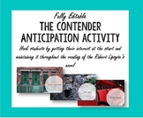 The Contender Introduction Activity Anticipation Box