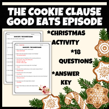 Preview of The Cookie Clause- Good Eats Christmas Episode | FCS, FACS, Cooking
