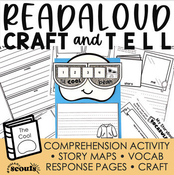 Preview of Read Aloud Activities for The Cool Bean | Retelling a Story Sequencing Stories