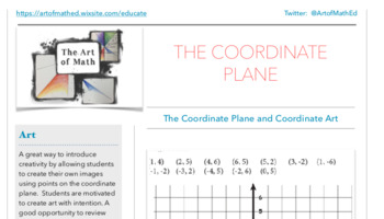 Preview of The Coordinate Plane