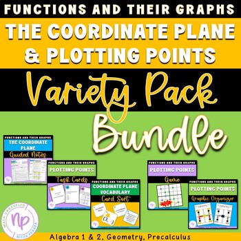 Preview of Coordinate Plane and Plotting Points | BUNDLE