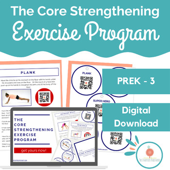 Preview of Core Strengthening Exercise Program | Physical Therapy | Occupational Therapy