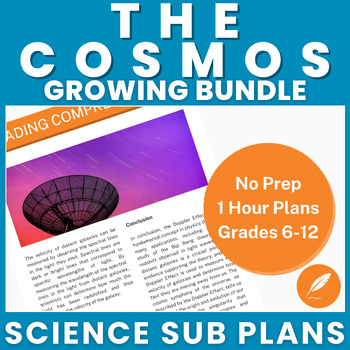 Preview of The Cosmos: Black Holes, Big Bang, Time Travel, Bundle (NO PREP) Activities++