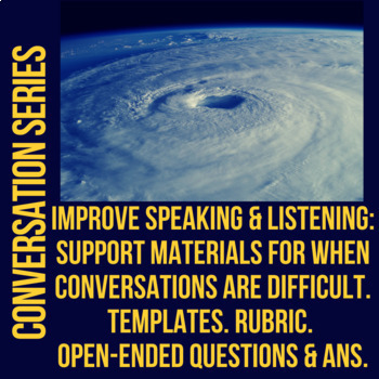 Preview of The Cost of Disasters- Climate Change- Listen, Short Answer, & Conversation