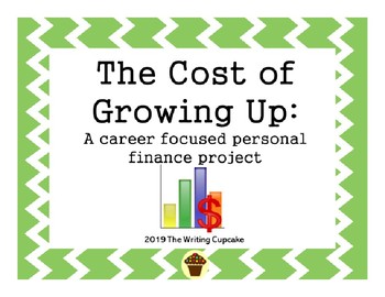 Preview of The Cost of Growing Up:  A Biblical and career focused personal finance project