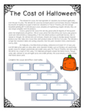 The Cost of Halloween ~Informational Text and Cause and Ef