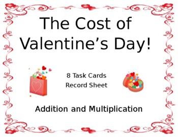 Preview of The Cost of Valentine's Day