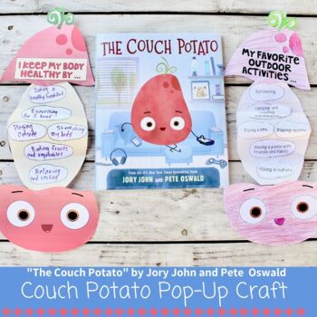 Preview of The Couch Potato Craft How to Keep My Body Healthy Outdoor Activities Read Aloud