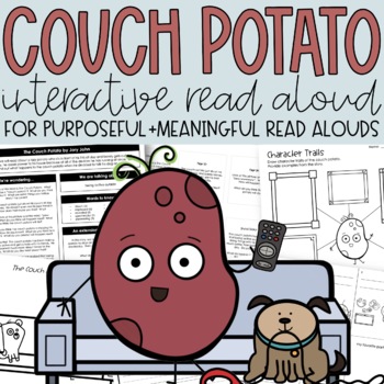 Preview of The Couch Potato Craft Read Aloud and Activities