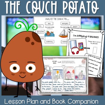 Preview of The Couch Potato Lesson Plan and Book Companion