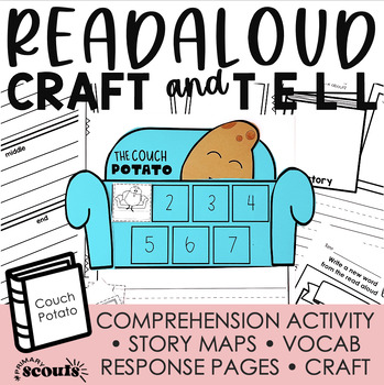 Preview of Reading Activities for The Couch Potato | Retelling a Story | Sequencing Stories