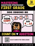 The Count On Method - 1st Grade Addition: (NO PREP)