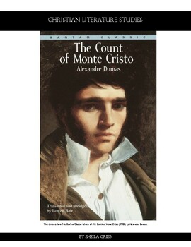 Preview of The Count of Monte Cristo Novel Study Guide Student & Teacher Grades 9+