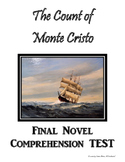 The Count of Monte Cristo Final Novel Test & Answer Key
