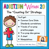 Addition Within 20 - The Counting On Strategy | Packet and