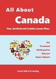 The Country of Canada Lesson Plans