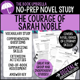 The Courage of Sarah Noble Novel Study { Print & Digital }