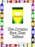 The Crayon Box That Talked Color Words Packet