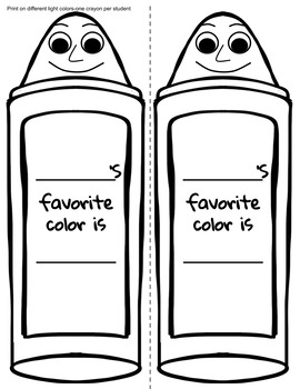 Download The Crayon Box That Talked Craft / Favorite Color Craft by MyFullHeart