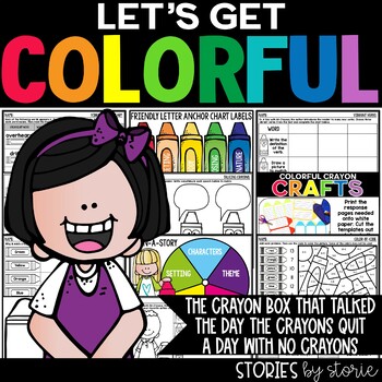 Preview of The Crayon Box That Talked  The Day the Crayons Quit  A Day with No Crayons