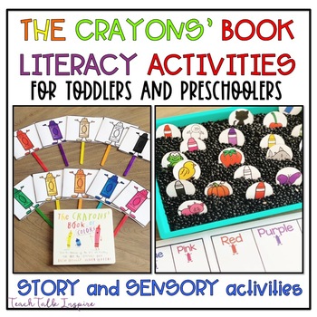 Download The Crayons Book Story And Sensory Color Activities For Toddlers And Preschool