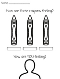 The Crayons' Book of Feelings activity