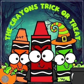 Preview of The Crayons Trick or Treat Book Activities and Craft