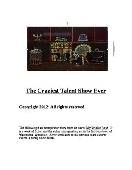 Preview of "The Craziest Talent Show Ever, A Short Story" [*New Book Trailer]