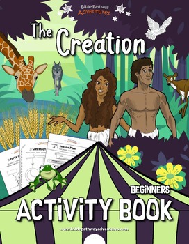 Preview of The Creation Activity Book for Beginners