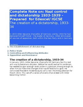 Preview of The Creation of Dictatorship  and Resistance in Weimar Germany